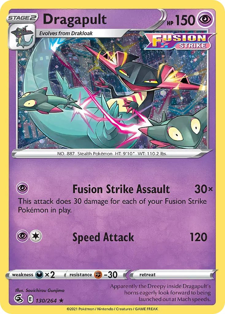 Dragapult (130/264) (Cosmos Holo) [Sword & Shield: Fusion Strike] | GnG Games