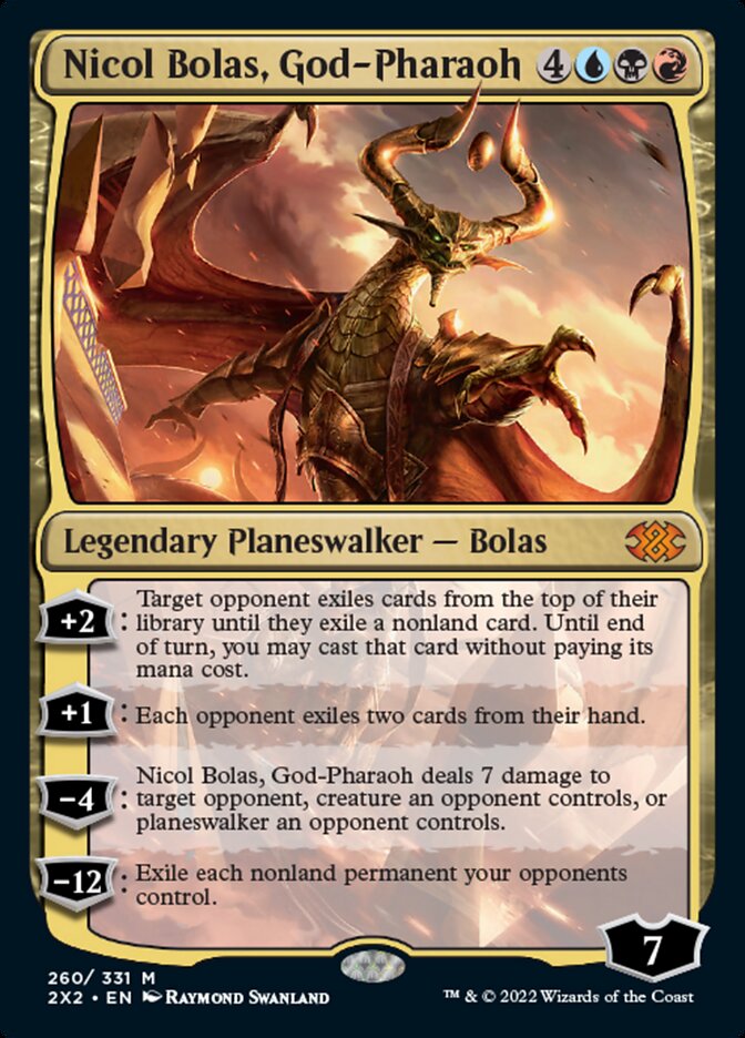 Nicol Bolas, God-Pharaoh [Double Masters 2022] | GnG Games