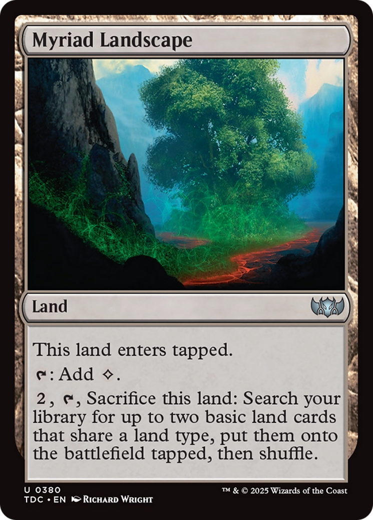 Myriad Landscape [Tarkir: Dragonstorm Commander] | GnG Games