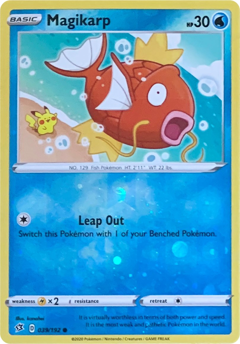 Magikarp (039/192) (Reverse Cosmos Holo) [Sword & Shield: Rebel Clash] | GnG Games