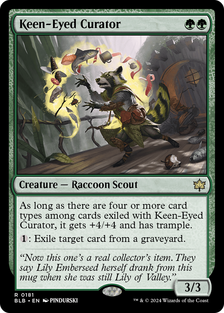Keen-Eyed Curator [Bloomburrow] | GnG Games