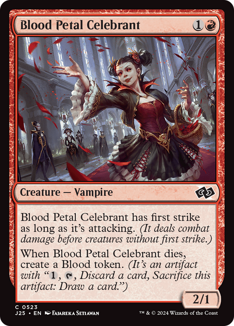 Blood Petal Celebrant [Foundations Jumpstart] | GnG Games