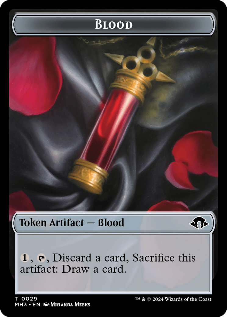 Blood // Energy Reserve Double-Sided Token [Modern Horizons 3 Tokens] | GnG Games