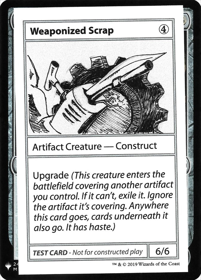 Weaponized Scrap [Mystery Booster Playtest Cards] | GnG Games
