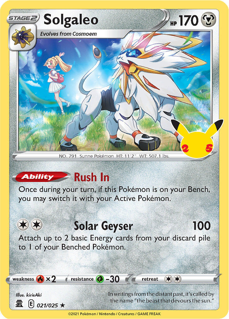 Solgaleo (021/025) [Celebrations: 25th Anniversary] | GnG Games