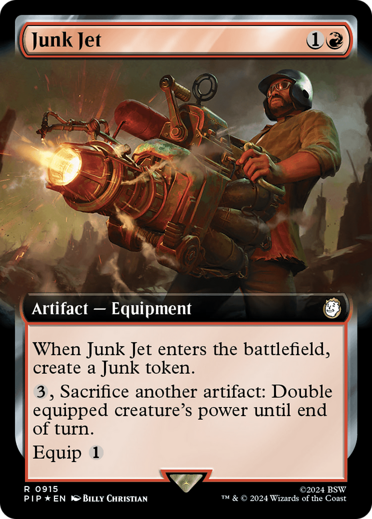Junk Jet (Extended Art) (Surge Foil) [Fallout] | GnG Games