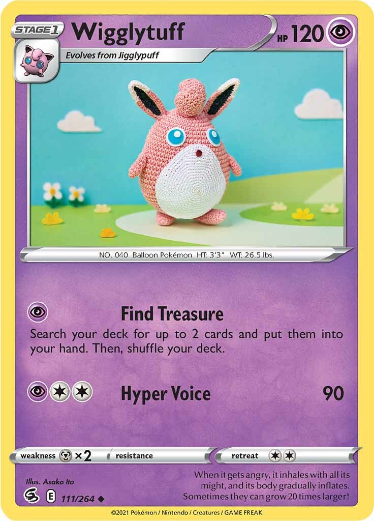 Wigglytuff (111/264) [Sword & Shield: Fusion Strike] | GnG Games