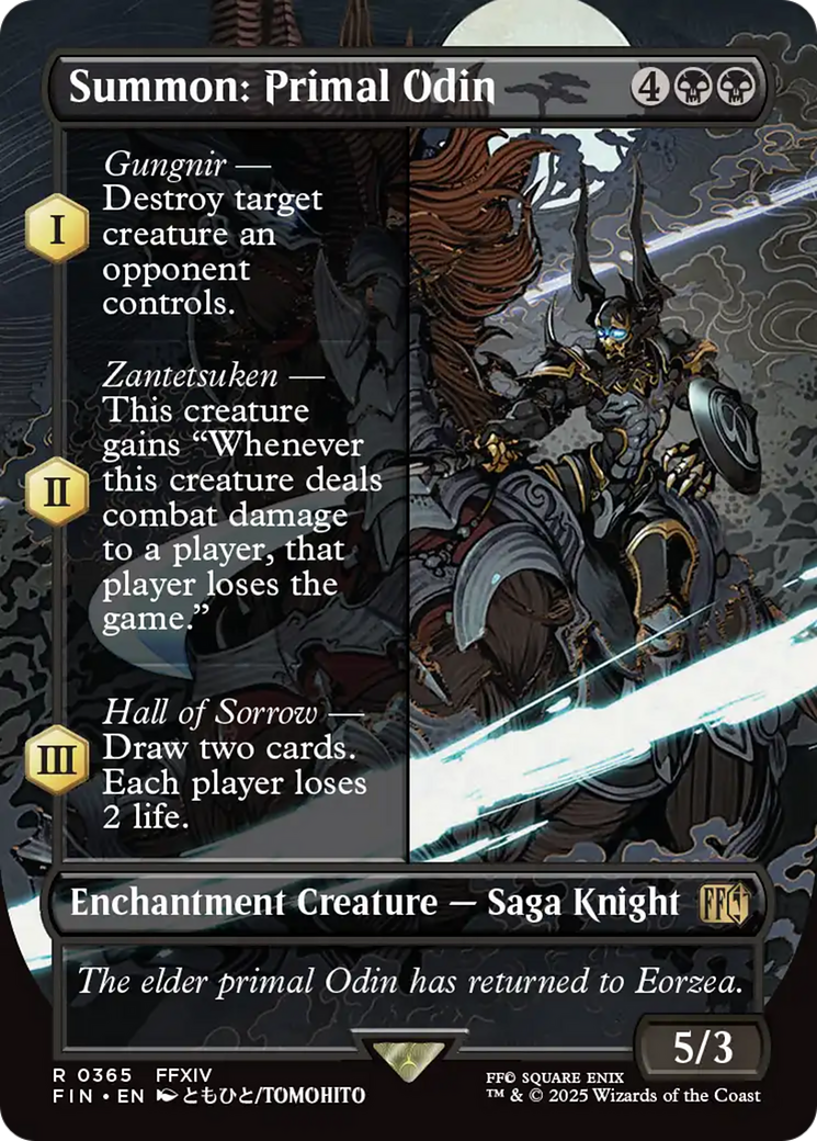 Summon: Primal Odin (Borderless) [FINAL FANTASY] | GnG Games