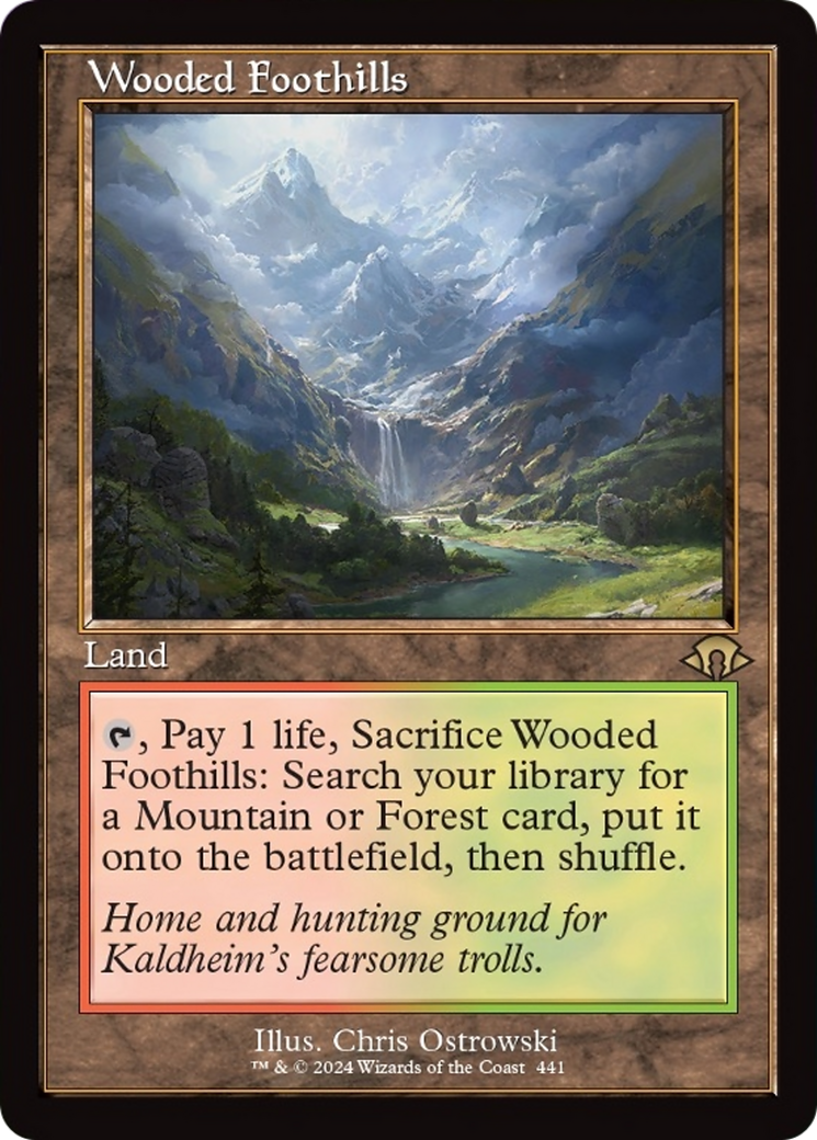 Wooded Foothills (Retro) [Modern Horizons 3] | GnG Games