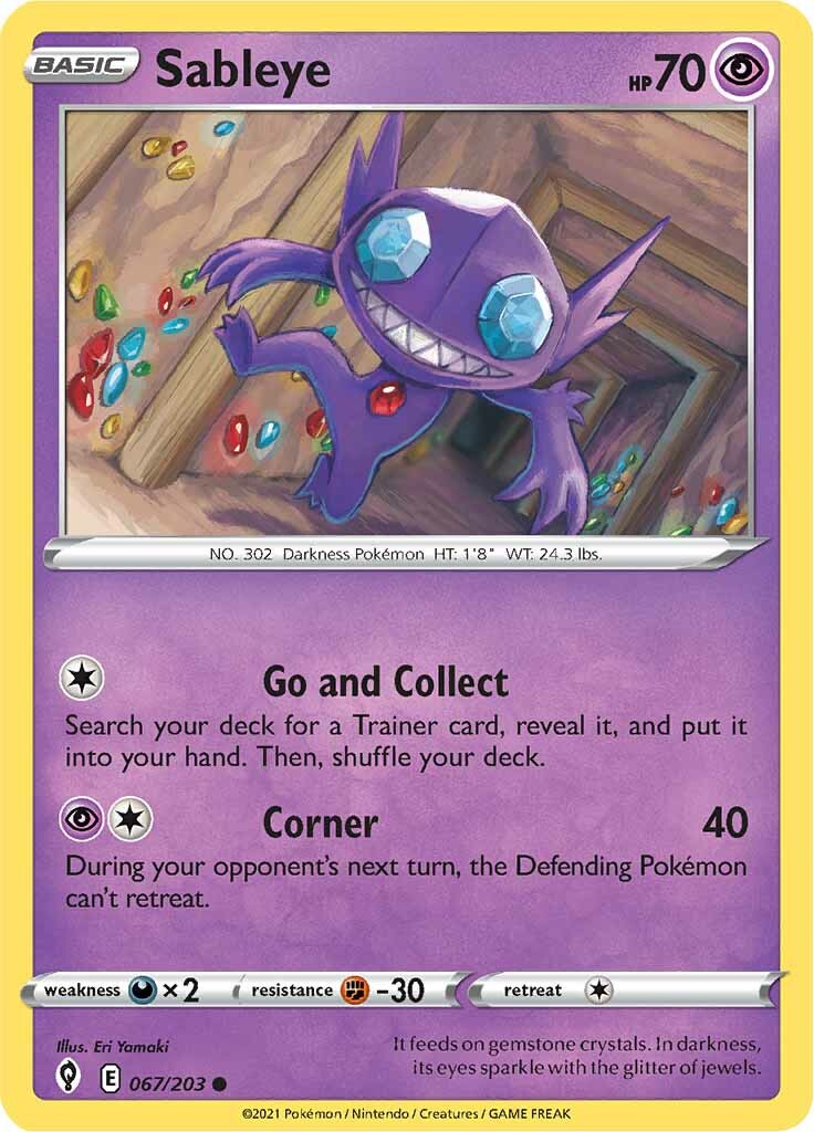 Sableye (067/203) [Sword & Shield: Evolving Skies] | GnG Games