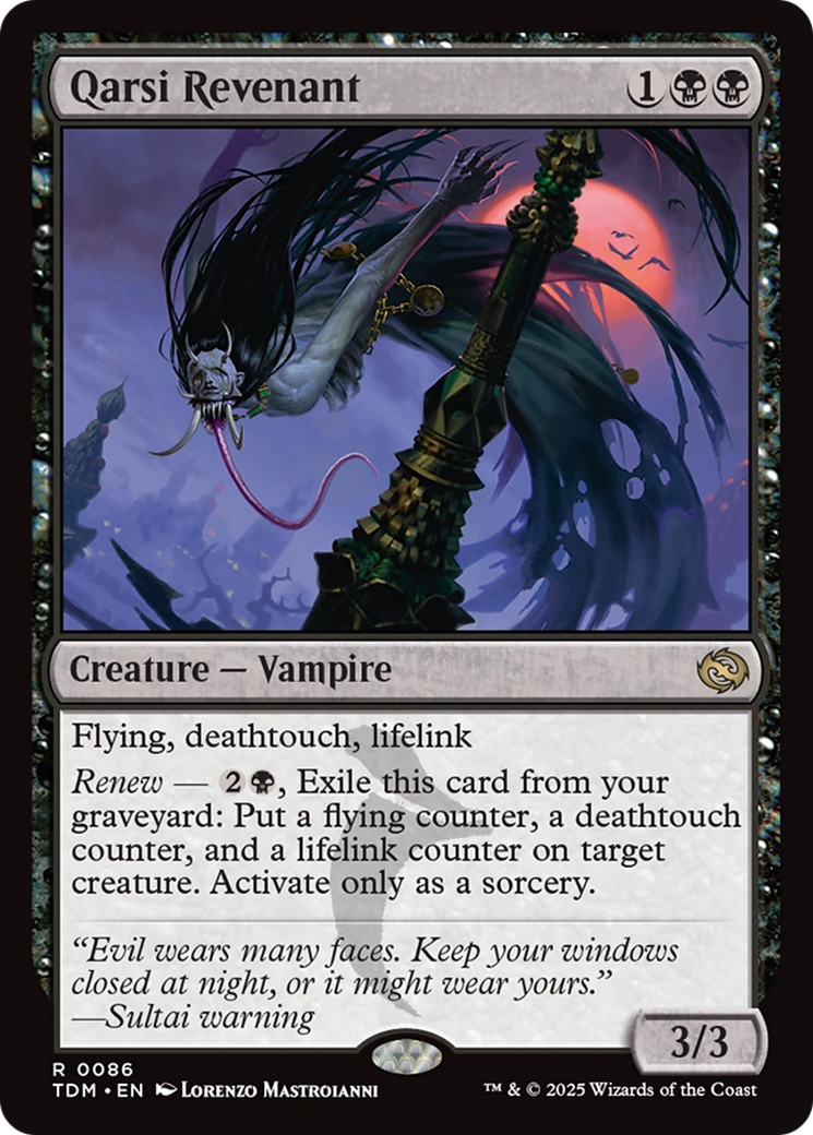 Qarsi Revenant [Tarkir: Dragonstorm] | GnG Games