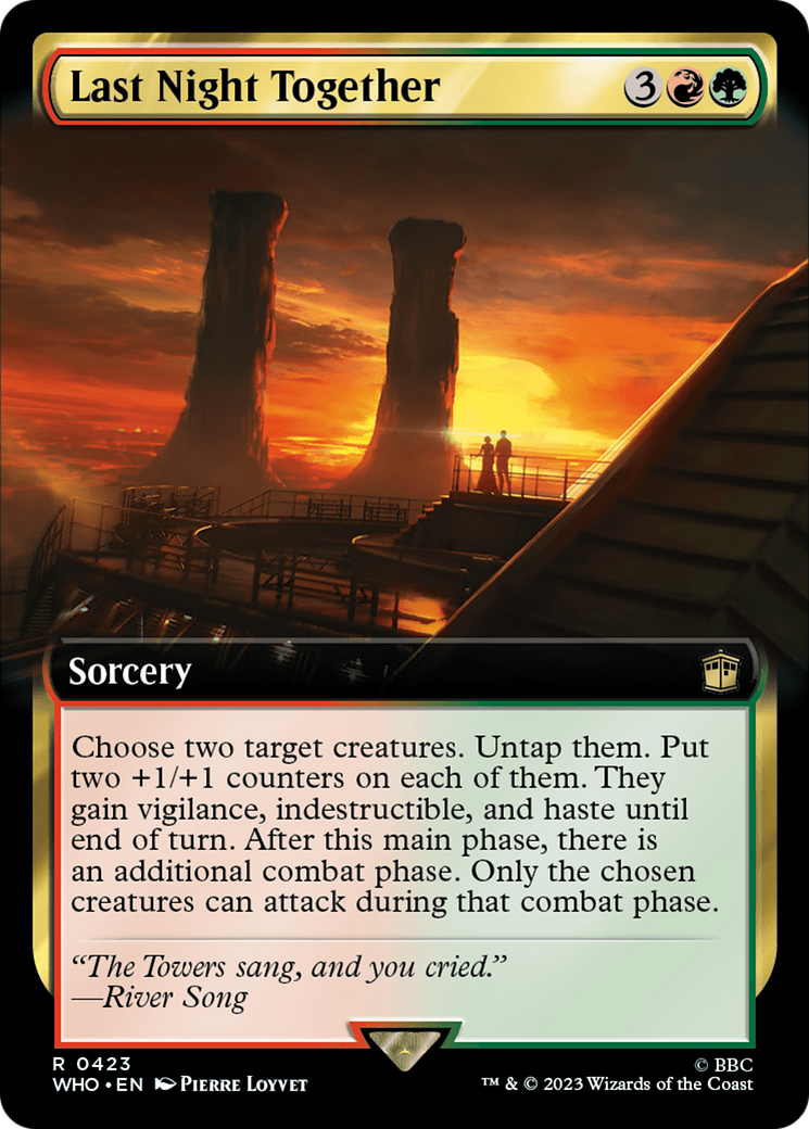 Last Night Together (Extended Art) [Doctor Who] | GnG Games