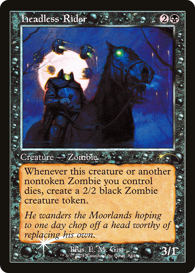 Headless Rider (Retro Frame) [Secret Lair Drop Series] | GnG Games