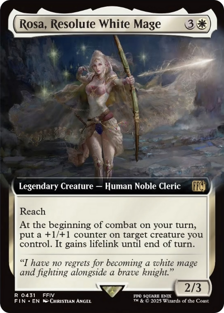 Rosa, Resolute White Mage (Extended Art) [FINAL FANTASY] | GnG Games
