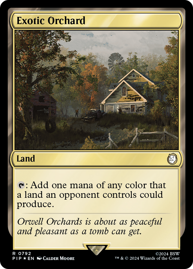 Exotic Orchard (Surge Foil) [Fallout] | GnG Games