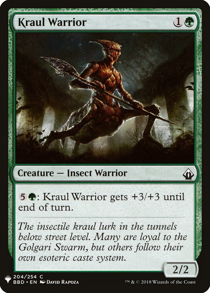 Kraul Warrior [Mystery Booster] | GnG Games