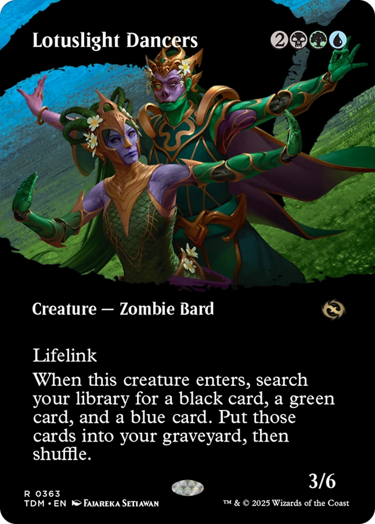 Lotuslight Dancers (Borderless) [Tarkir: Dragonstorm] | GnG Games