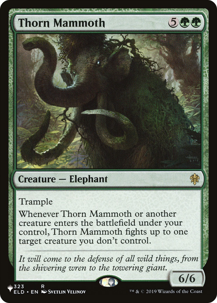 Thorn Mammoth [The List] | GnG Games