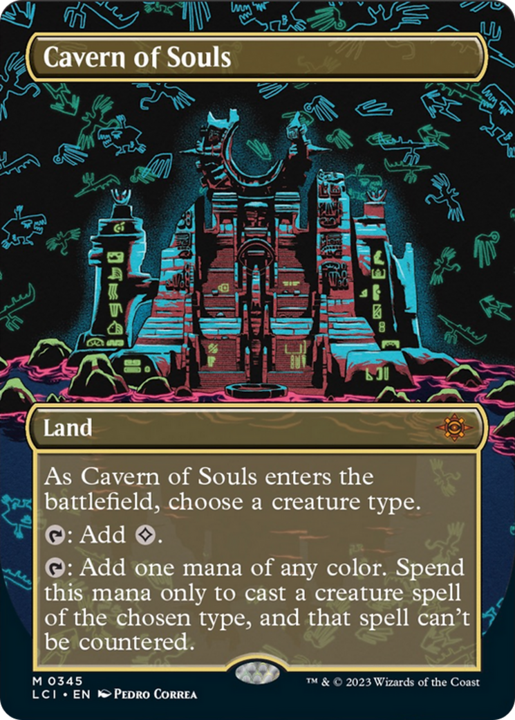 Cavern of Souls (0345) (Borderless) [The Lost Caverns of Ixalan] | GnG Games