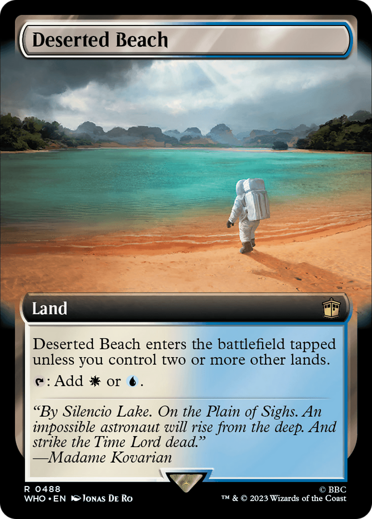 Deserted Beach (Extended Art) [Doctor Who] | GnG Games