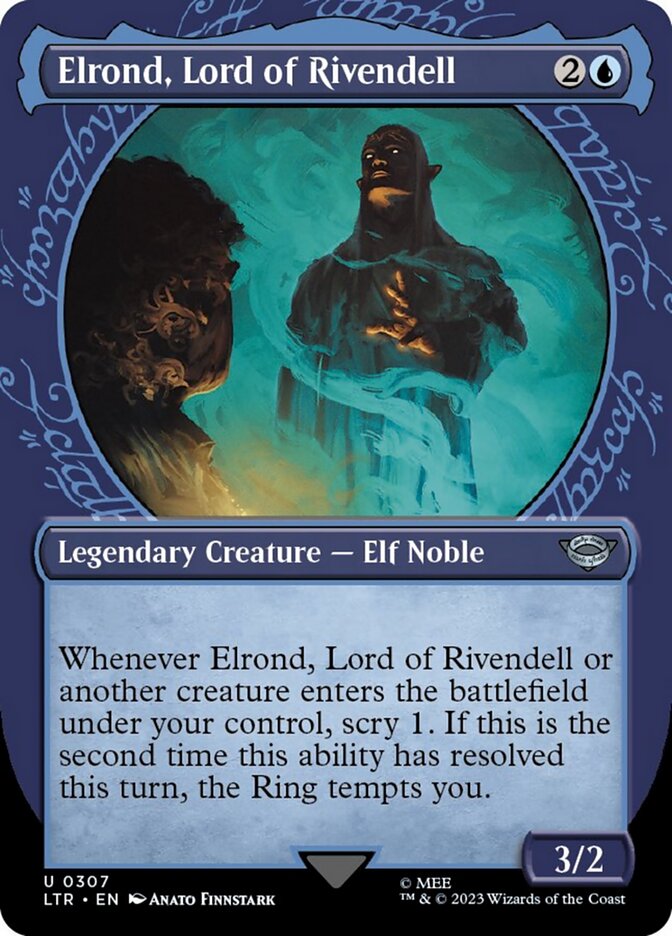 Elrond, Lord of Rivendell (Showcase Ring Frame) [The Lord of the Rings: Tales of Middle-Earth] | GnG Games