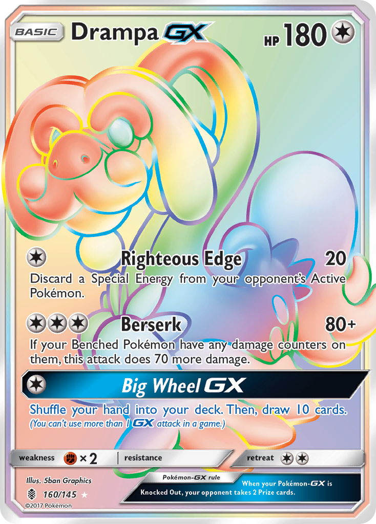 Drampa GX (160/145) [Sun & Moon: Guardians Rising] | GnG Games