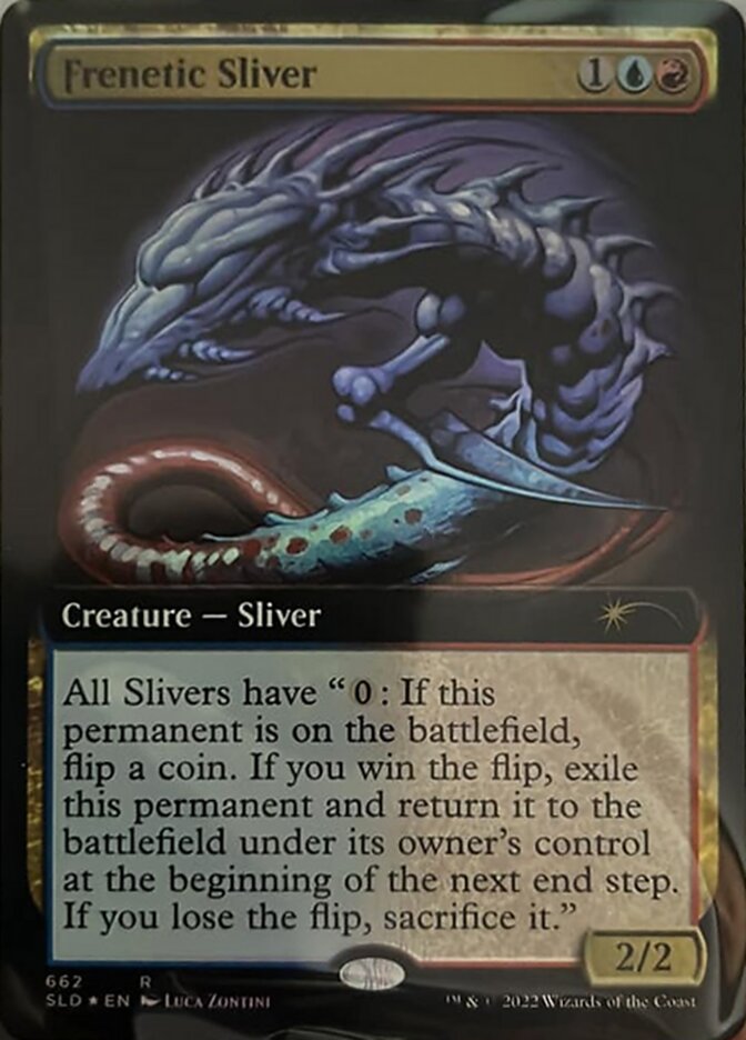 Frenetic Sliver (Extended Art) [Secret Lair Drop Promos] | GnG Games