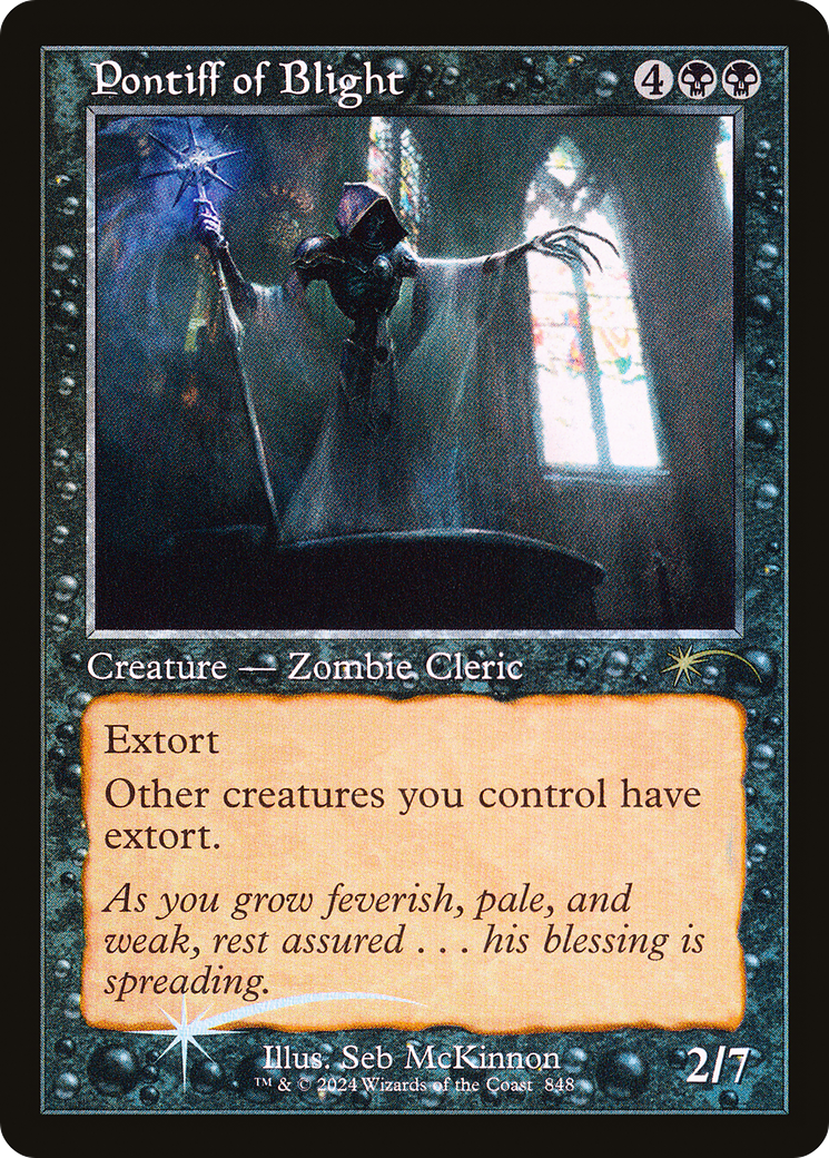 Pontiff of Blight (Retro Frame) [Secret Lair Drop Series] | GnG Games