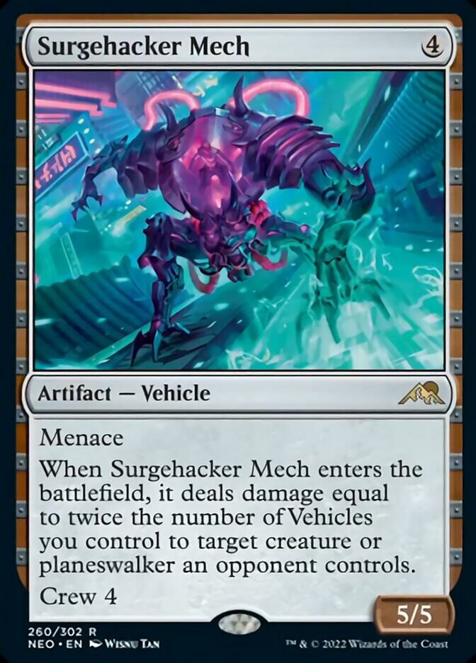 Surgehacker Mech [Kamigawa: Neon Dynasty] | GnG Games