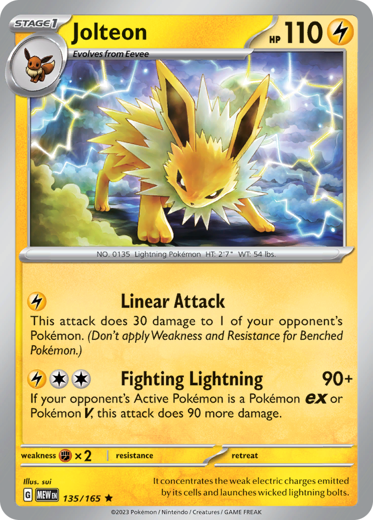 Jolteon (135/165) [Scarlet & Violet 151] | GnG Games