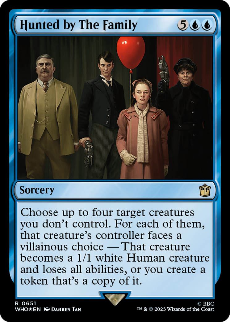 Hunted by The Family (Surge Foil) [Doctor Who] | GnG Games