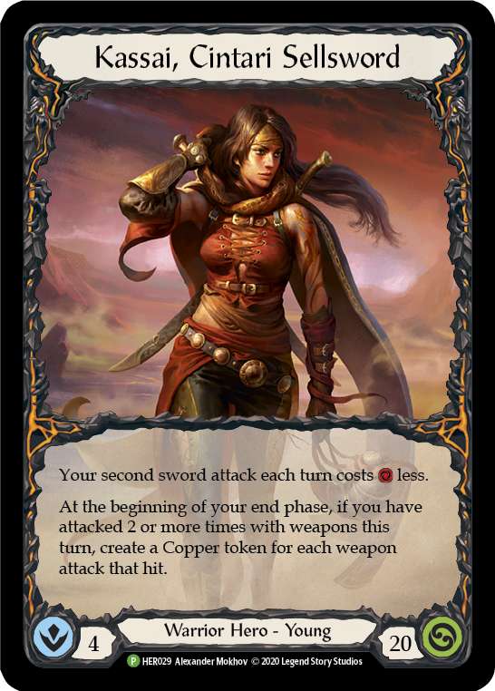 Kassai, Cintari Sellsword [HER029] (Promo)  Cold Foil | GnG Games