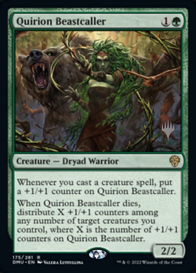 Quirion Beastcaller (Promo Pack) [Dominaria United Promos] | GnG Games