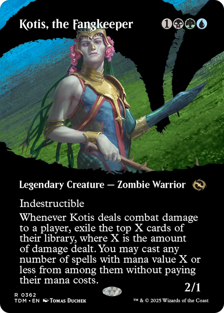 Kotis, the Fangkeeper (Borderless) [Tarkir: Dragonstorm] | GnG Games