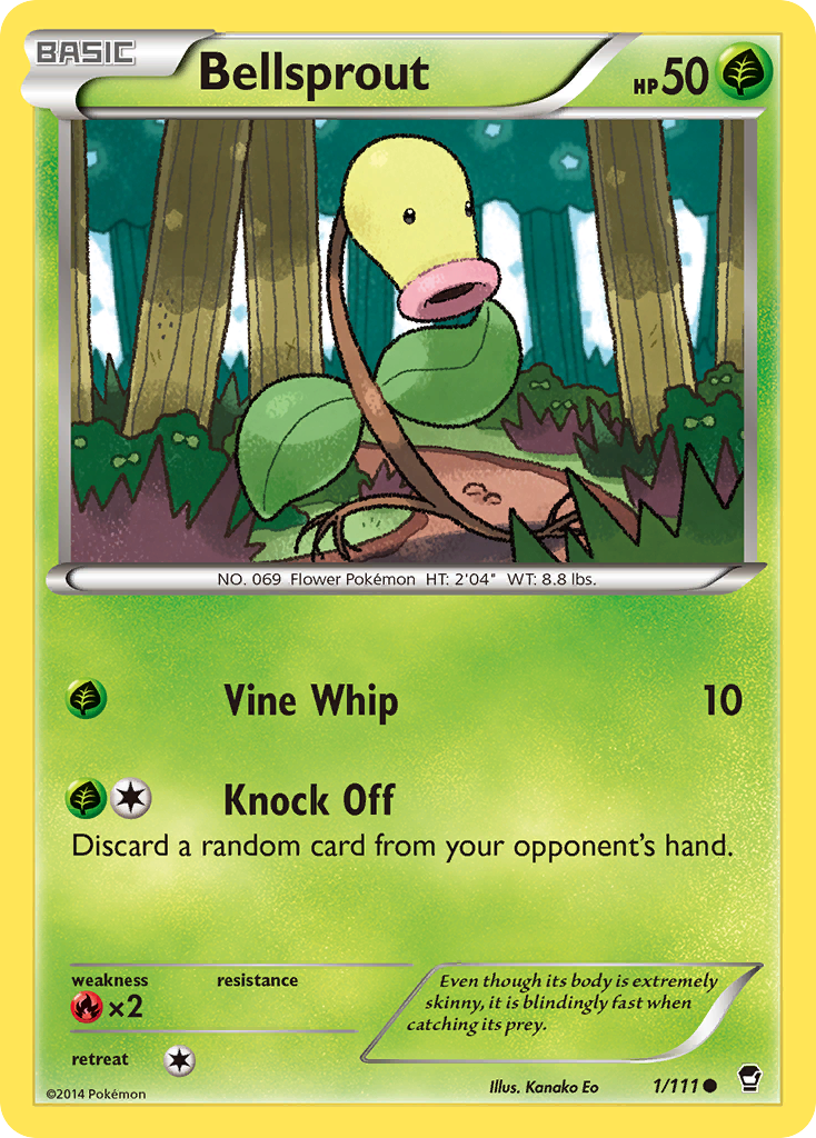 Bellsprout (1/111) [XY: Furious Fists] | GnG Games