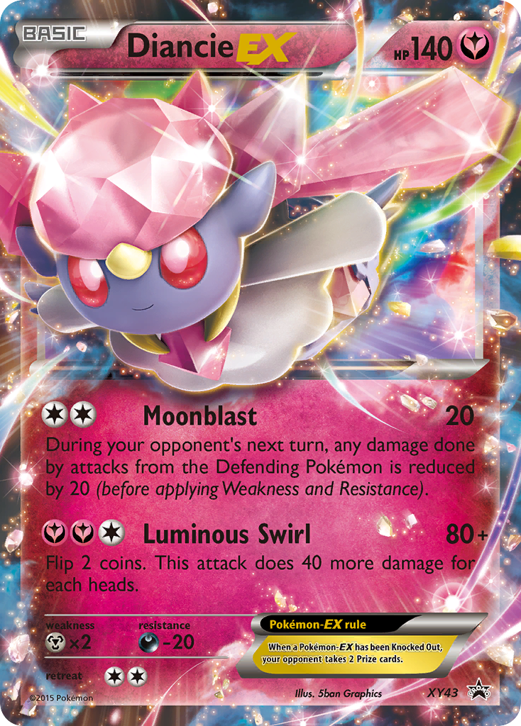 Diancie EX (XY43) [XY: Black Star Promos] | GnG Games