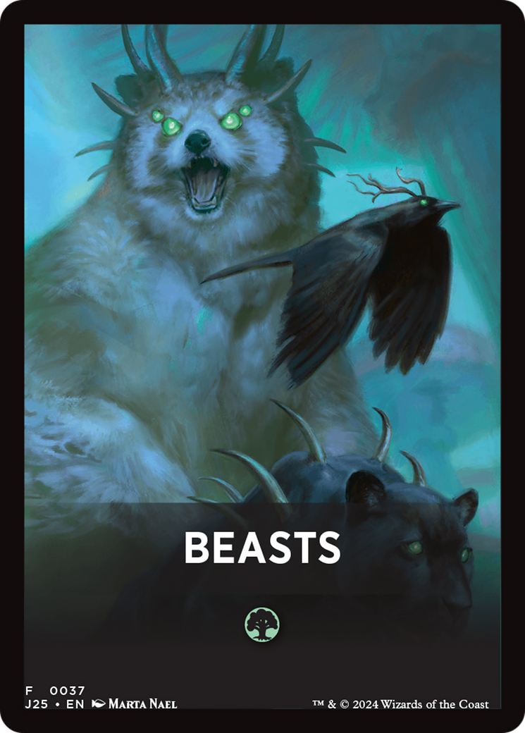 Beasts Theme Card [Foundations Jumpstart Front Cards] | GnG Games