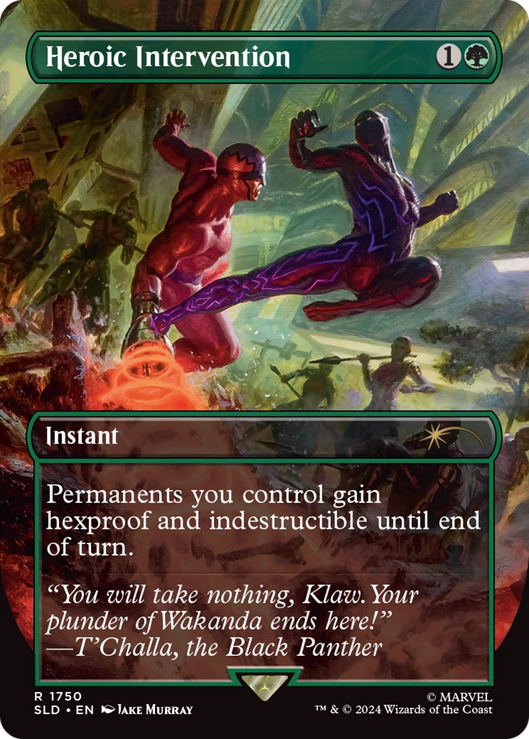 Heroic Intervention (Rainbow Foil) [Secret Lair Drop Series] | GnG Games