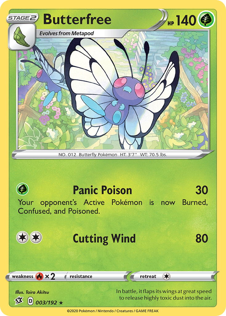 Butterfree (003/192) [Sword & Shield: Rebel Clash] | GnG Games