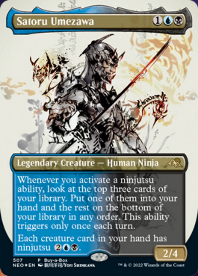 Satoru Umezawa (Buy-A-Box) [Kamigawa: Neon Dynasty] | GnG Games