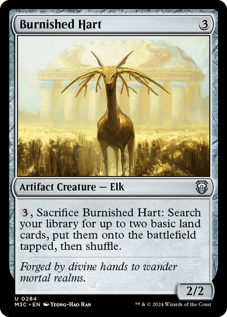 Burnished Hart (Ripple Foil) [Modern Horizons 3 Commander] | GnG Games