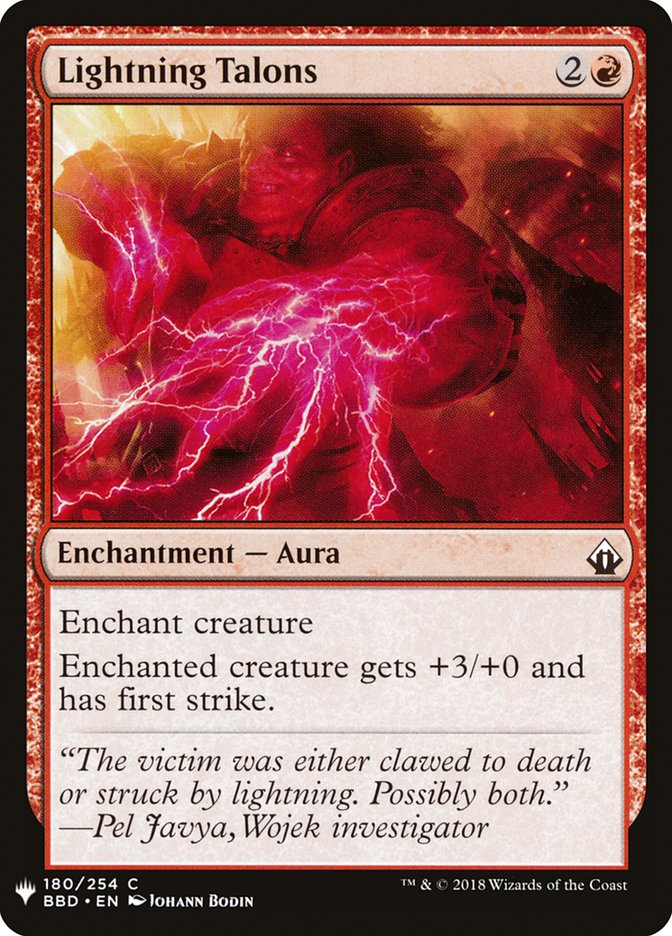Lightning Talons [Mystery Booster] | GnG Games