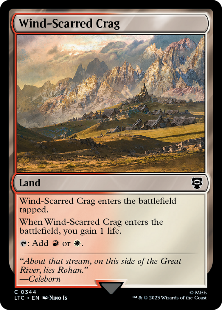 Wind-Scarred Crag [The Lord of the Rings: Tales of Middle-Earth Commander] | GnG Games