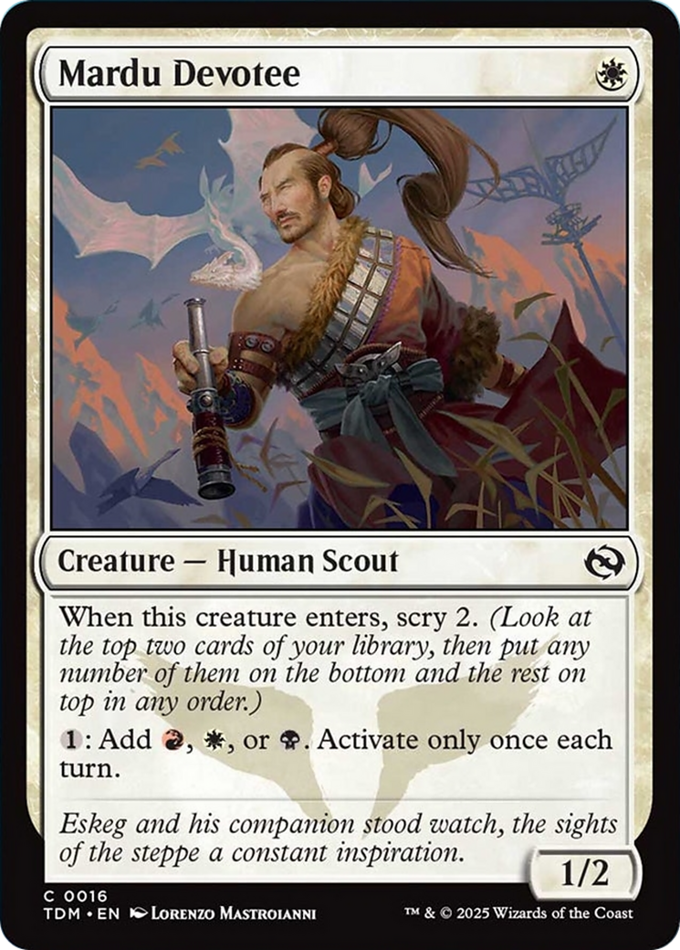 Mardu Devotee [Tarkir: Dragonstorm] | GnG Games