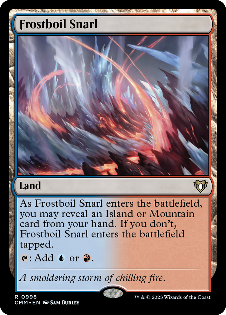 Frostboil Snarl [Commander Masters] | GnG Games