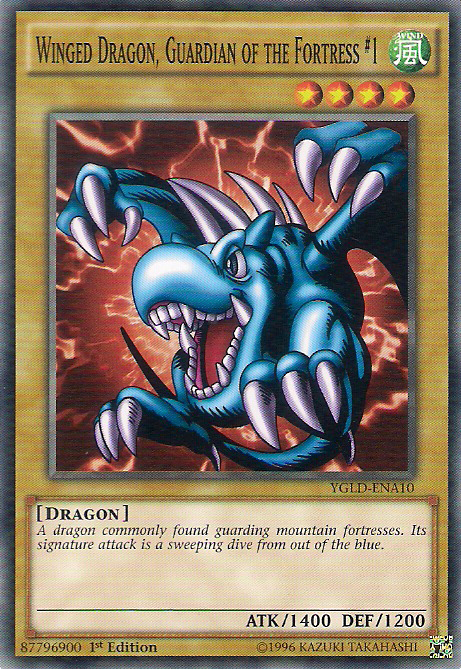 Winged Dragon, Guardian of the Fortress #1 [YGLD-ENA10] Common | GnG Games