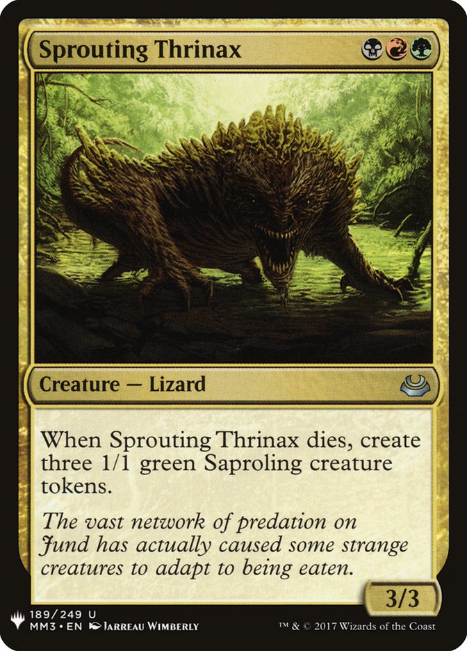 Sprouting Thrinax [Mystery Booster] | GnG Games