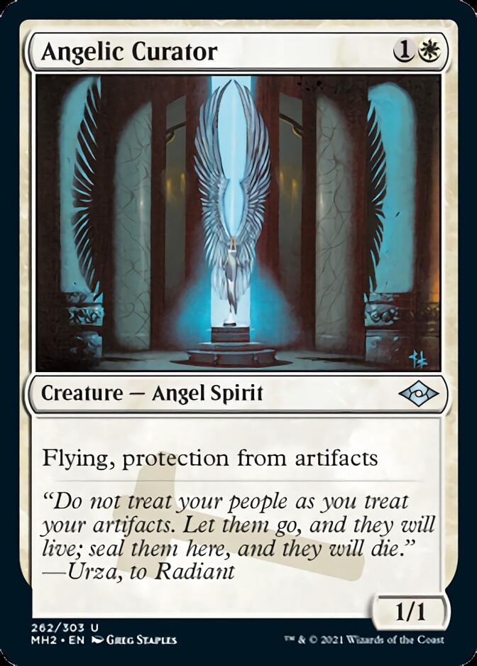 Angelic Curator (Foil Etched) [Modern Horizons 2] | GnG Games