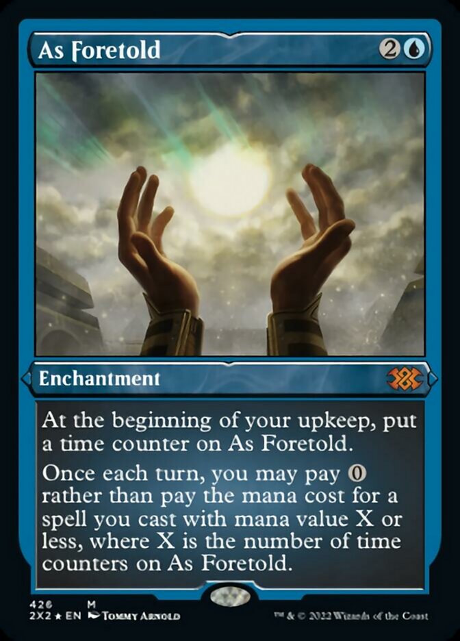 As Foretold (Foil Etched) [Double Masters 2022] | GnG Games