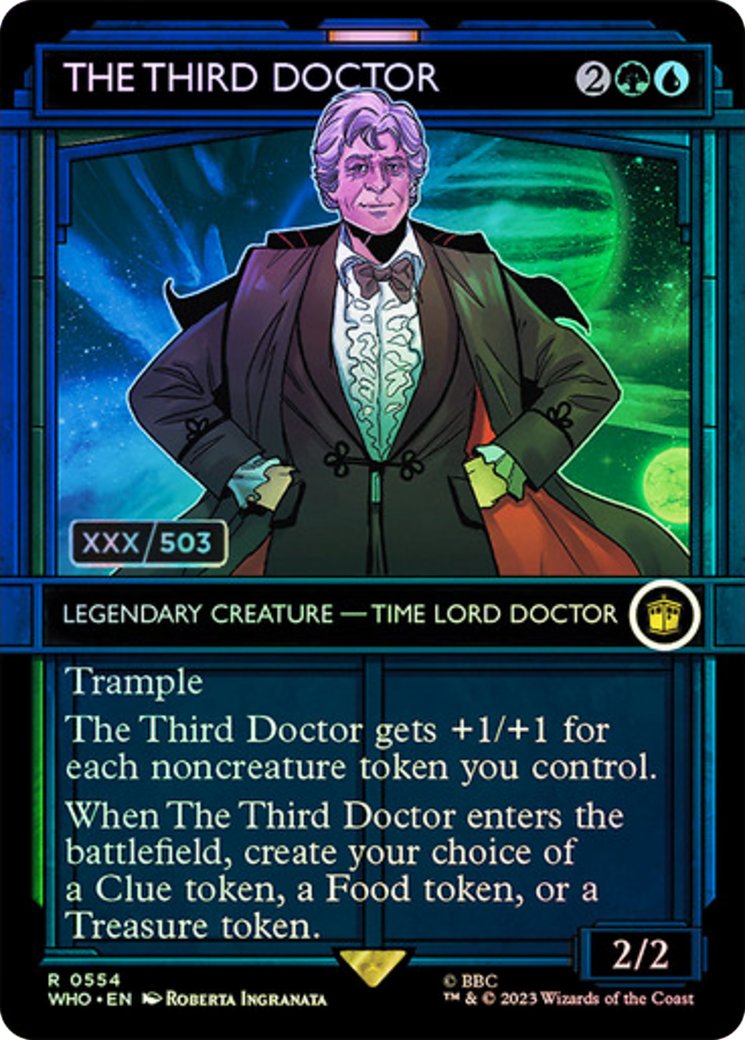 The Third Doctor (Serial Numbered) [Doctor Who] | GnG Games
